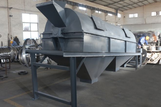 Application of drum screen in domestic waste treatment